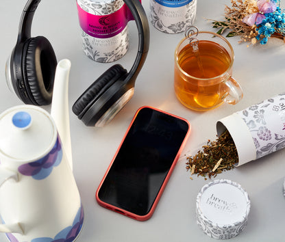 Evening ritual with Mind and Body Night Tea on bedside table for restful sleep

